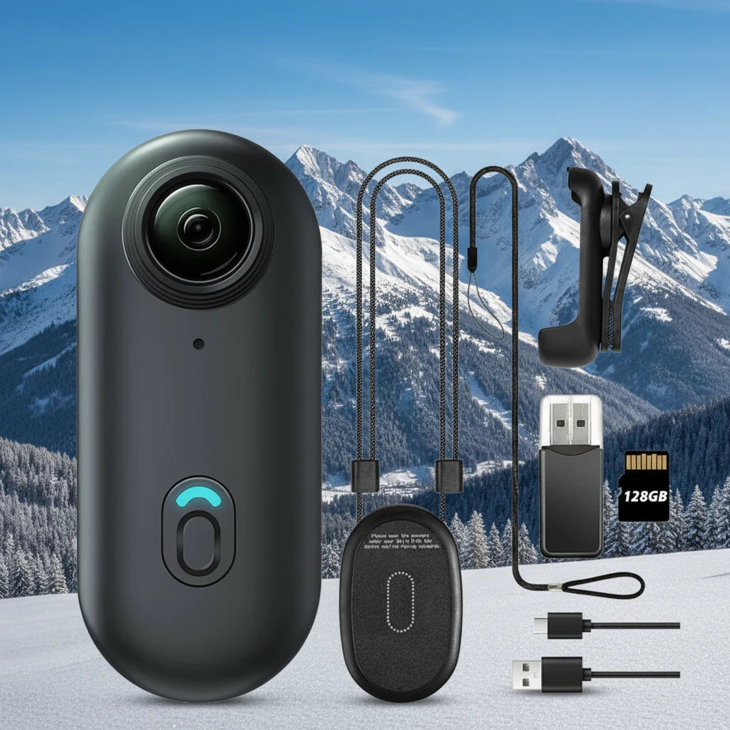 Mini caméra corporelle 1080P Full HD - Compacte et discrète