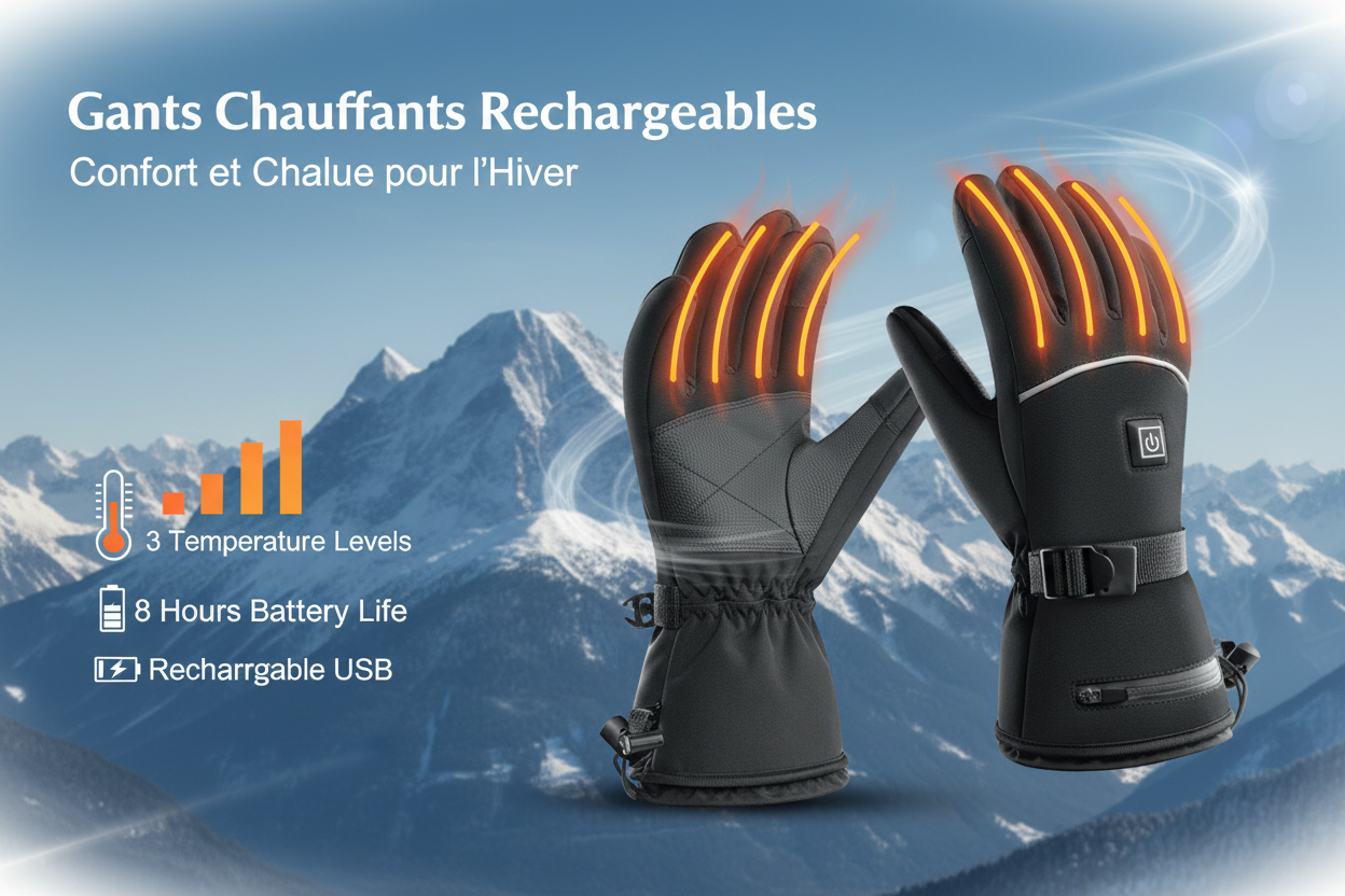 Image promotionnelle gants chauffants