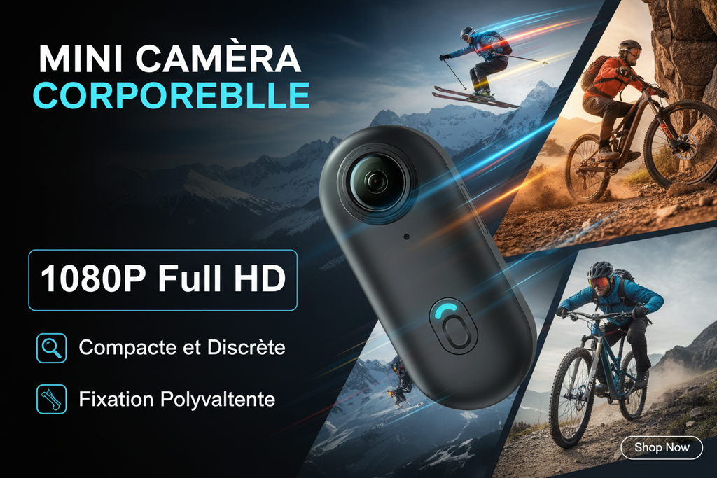 Image promotionnelle mini caméra corporelle