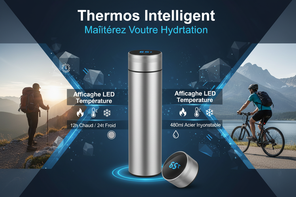 Image promotionnelle thermos intelligent