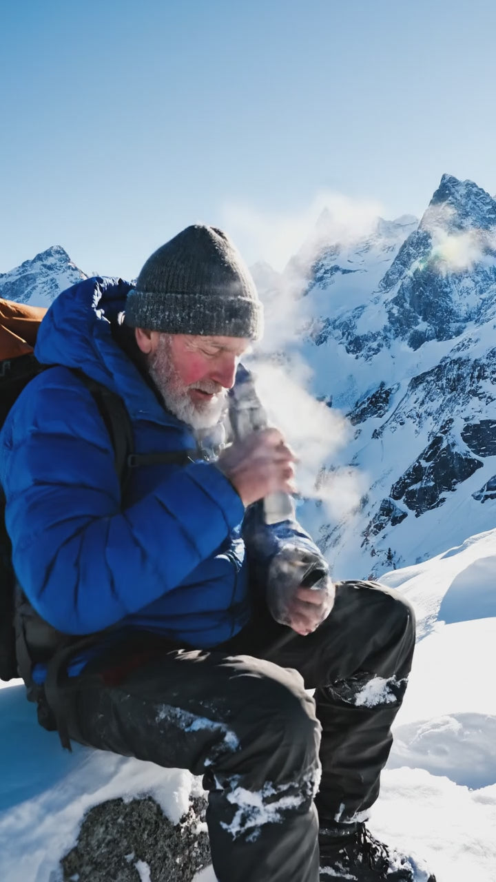 Thermos intelligent 480ml avec affichage température - Acier inoxydable