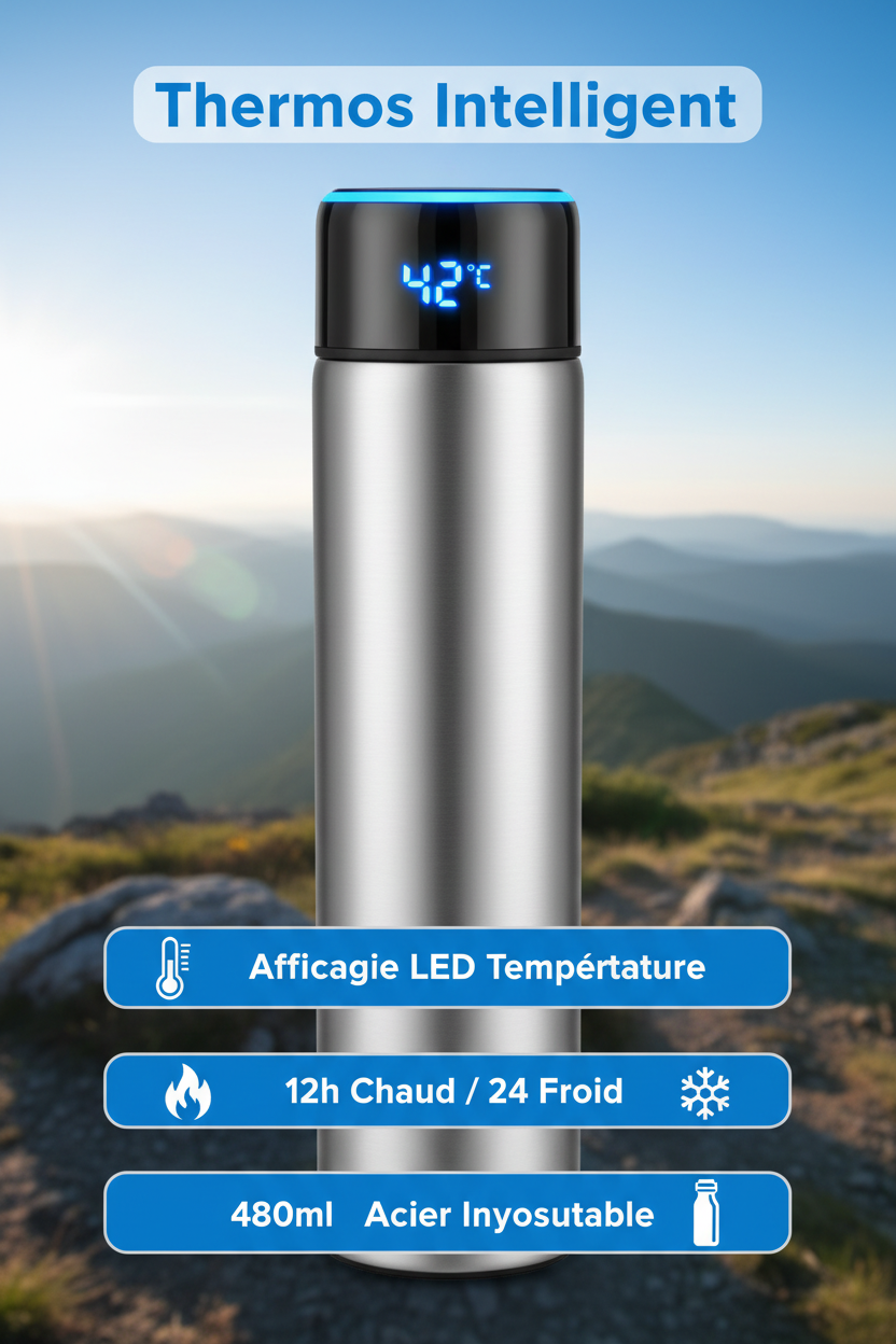 Thermos intelligent - Format vertical